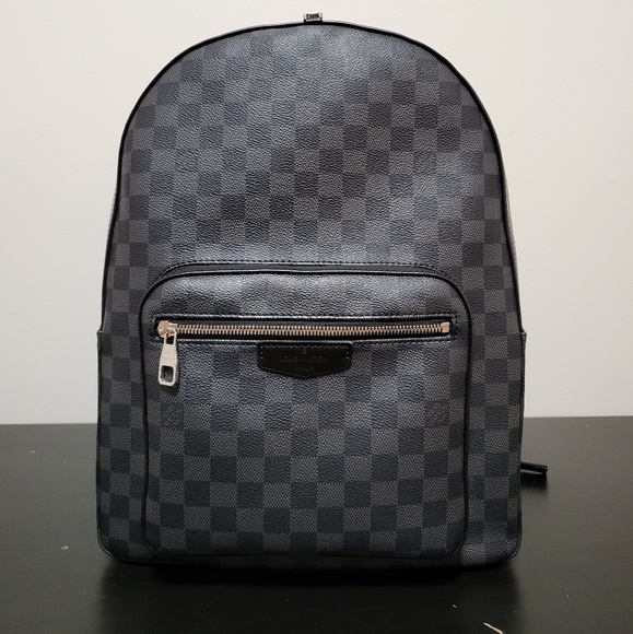 *SOLD*Josh Damier Graphite Canvas in Grey - Picture 2 of 13